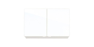 【アイオ】 KLH plus 耐震レバーラッチ付吊戸棚［薄型多目的吊戸棚　W500㎜/D210㎜］KLH-500U2