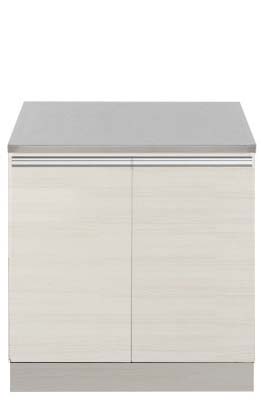 【アイオ】KW plus シリーズ 流し台（単体）［ガス台　間口600㎜］KW-600G