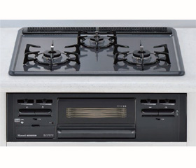 【アイオ】加熱機器［ガスコンロ］RB32AM5H2SA-BW