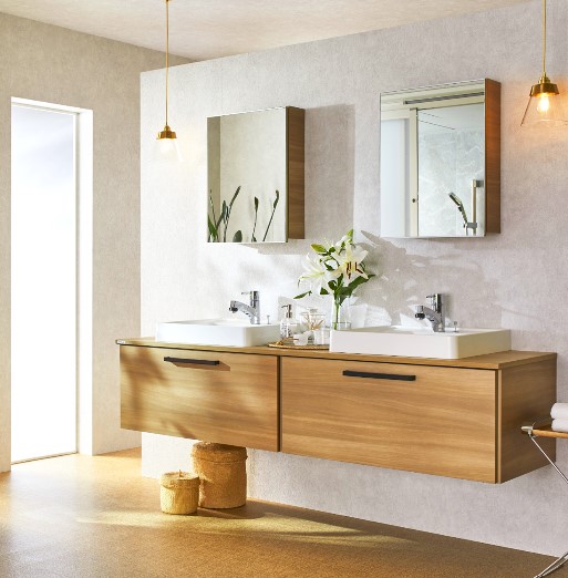 【クリナップ】洗面化粧台［エルヴィータ］