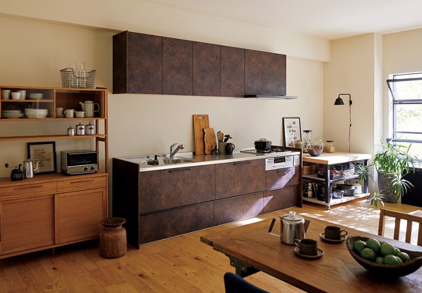 【クリナップ】システムキッチン［ラクエラ］