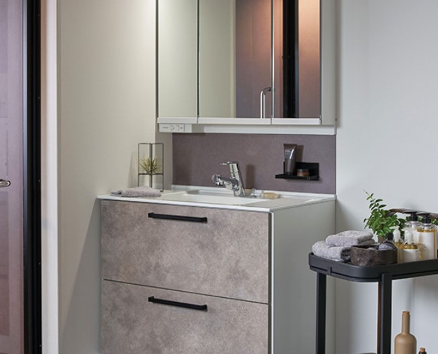 【クリナップ】洗面化粧台［ラクトワ］